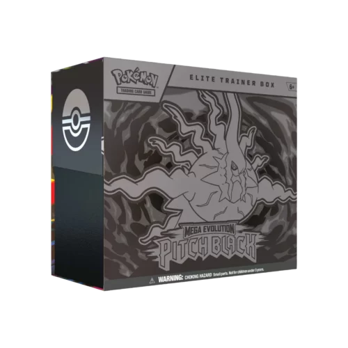 Pokemon-Mega-Evolution-Pitch-Black-Elite-Trainer-Box Pokémon: Mega Evolution – Pitch Black – Elite Trainer Box