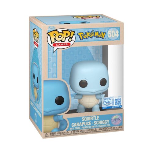 POP! Games Vinyl Figure Squirtle (Soft Clear Variant) (9 cm)