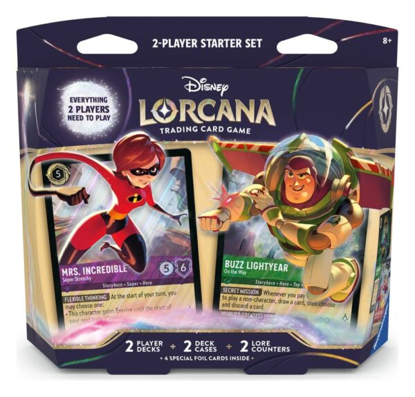 Disney Lorcana TCG 2-Player Starter Set (English Edition)