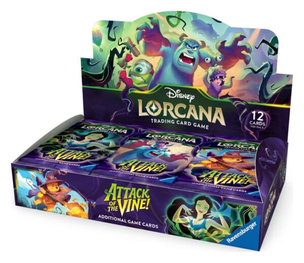 Disney Lorcana TCG: Attack of the Vine Booster Display (24) English (Pre-Order)