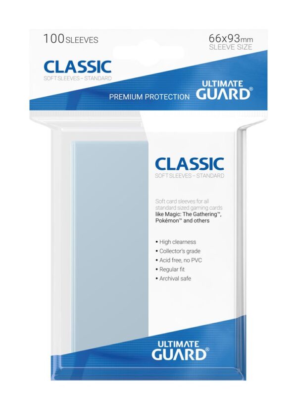x_ugd010001 Ultimate Guard Classic Sleeves Standard Size (100)