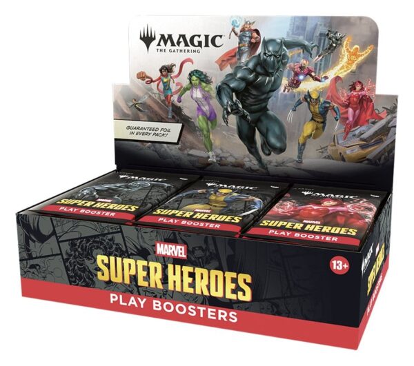 Magic: The Gathering - Marvel Super Heroes Play Booster Display (30) English Version