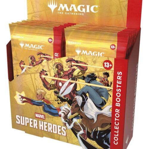 x_wotcd53580000 Magic: The Gathering - Marvel Super Heroes Collector Booster Display (12) English Version.