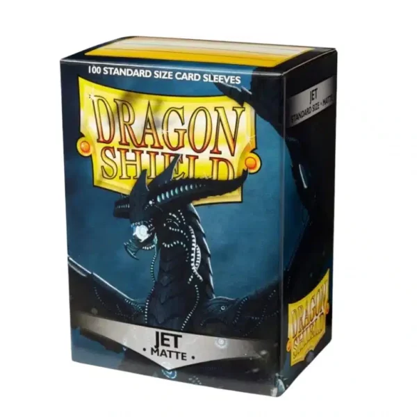 Dragon Shield Matte Jet Sleeves (100 stuks)