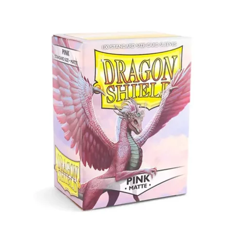 Dragon Shield Pink Matte Standard Sleeves