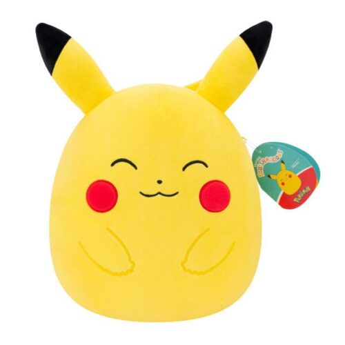 Pokémon x Squishmallows – Happy Pikachu Pluche Knuffel (25 cm)