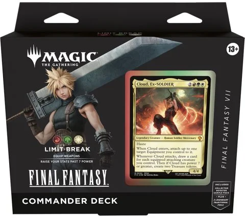 Magic The Gathering Final Fantasy Commander Deck Limit Break