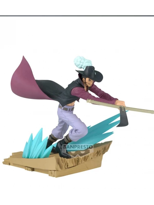 Figuras one piece senkozekkei draculemihawk de 12 cm