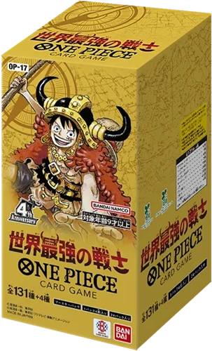One piece japanese the world apos s strongest warriors op 17 boosterbox